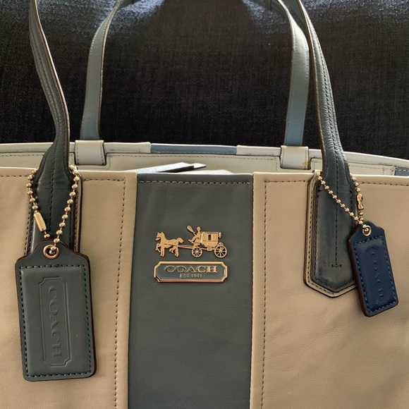 Coach Shoulder Tote Bag - Picture 2 of 16